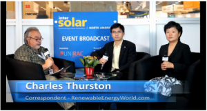 Ginlong Interview by Renewable Energy World at Intersolar North America